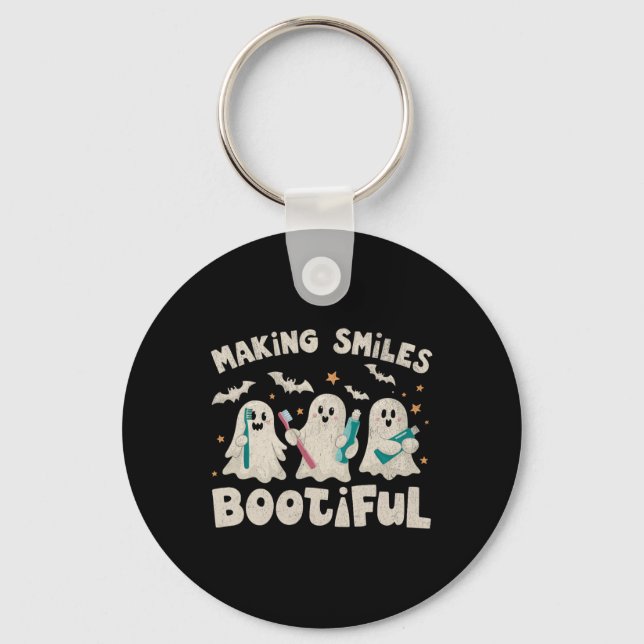 Llavero Sonrisas Bootious Halloween Funny Ghost Dentient (Anverso)