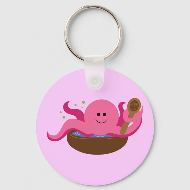 Llavero Sopa de pulpo (Anverso)
