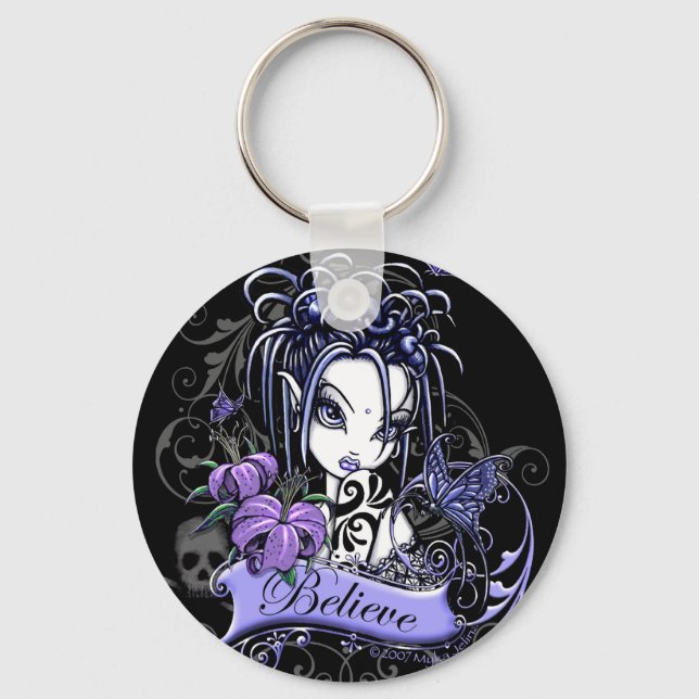 Llavero Sophia Lilly Believe Flower Fairy Keychain (Anverso)