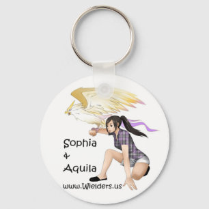 Llavero Sophia y Aquila - de la serie del libro de