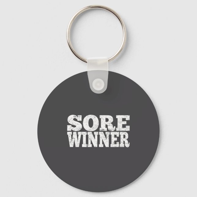 Llavero Sore Winner Funny Gym Quote Workout Exercise And F (Anverso)