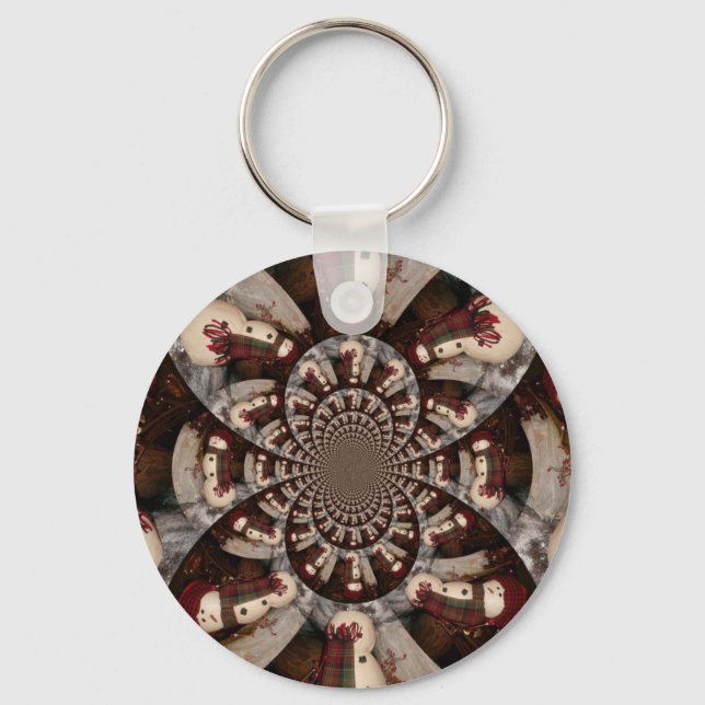 Llavero Sorprendente hombre de nieve (Anverso)