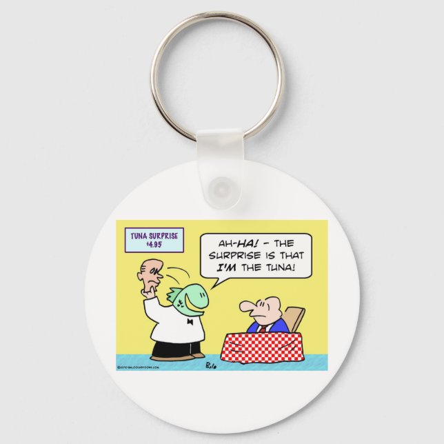 Llavero sorpresa de atún Soy camarero (Anverso)