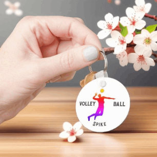 Llavero Sorteo de voleibol personalizado para niños y niña