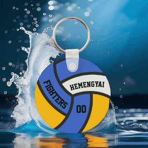 Llavero Sorteo de voleibol personalizado para niños y niña