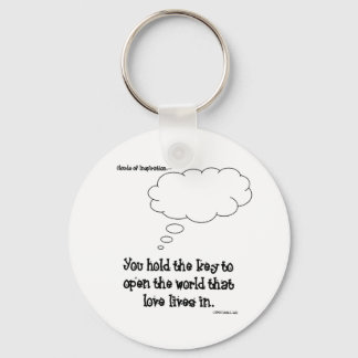 Llavero Sostener la llave del amor (cadena de claves)