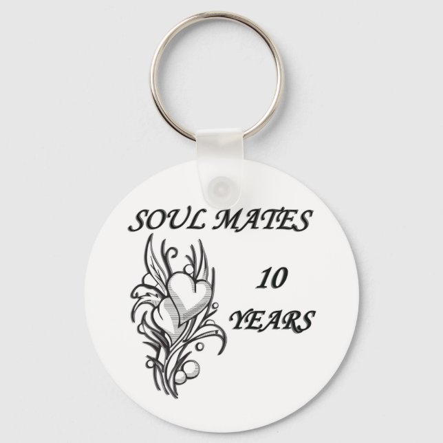 Llavero SOUL MATES 10 años (Anverso)