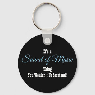 Llavero Sound of Music Keychain