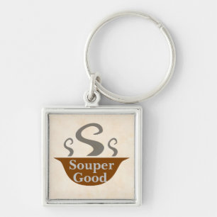 Llavero Souper Good Keychain