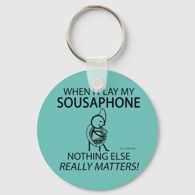 Llavero Sousaphone Nothing Else Matters (Anverso)