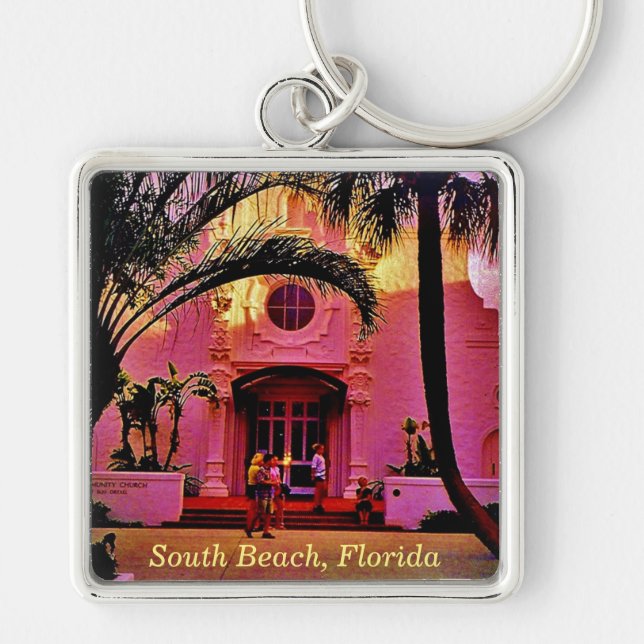 Llavero South Beach, Florida (Frente)