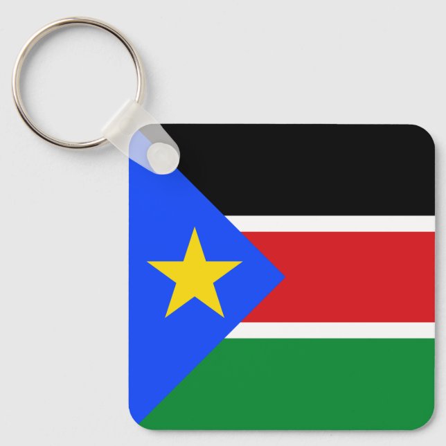 Llavero South Sudan Flag (Anverso)