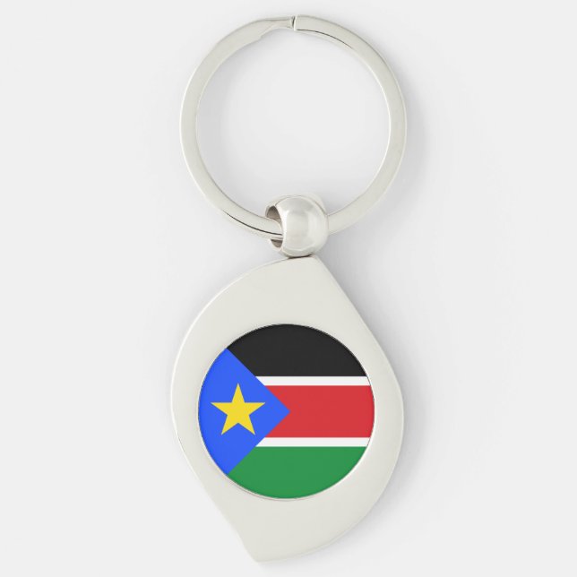 Llavero South Sudan Flag (Anverso)