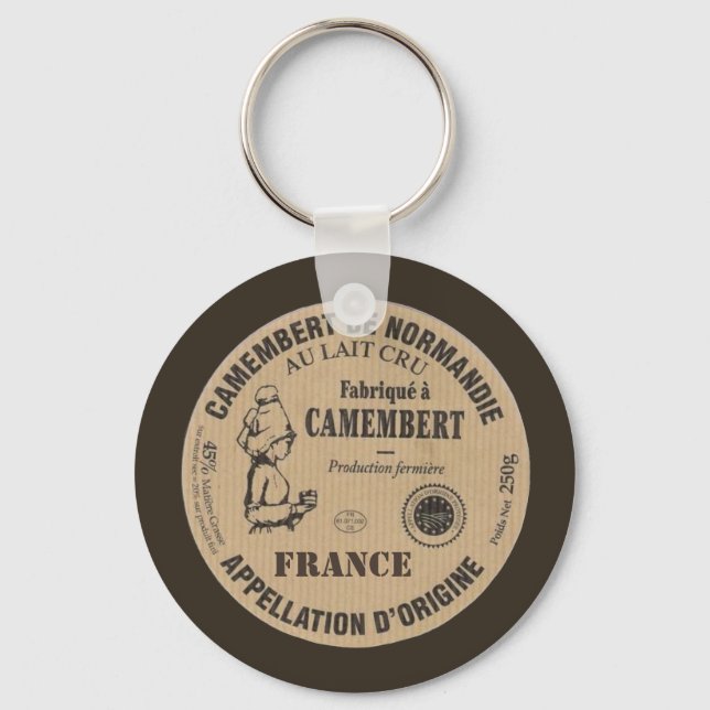 Llavero Souvenir de France : Le camembert (Anverso)