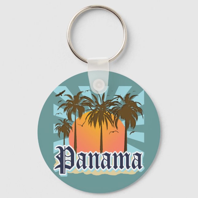 Llavero Souvenir de la ciudad de Panamá (Anverso)