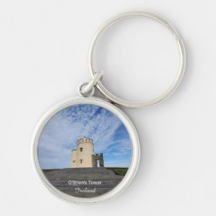Llavero souvenir de la Torre O'Brien Irlanda