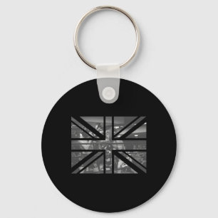Llavero Souvenir de Londres British Flag Boxing Match Funk