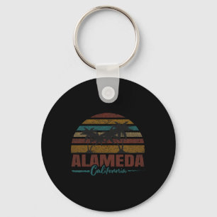 Llavero Souvenir de vacaciones en la ciudad costera de pla