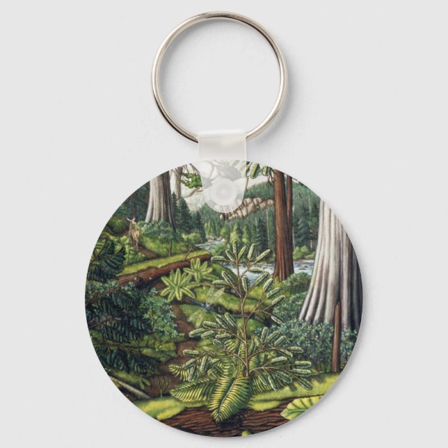 Llavero Souvenirs de Canadá Key Chain West Coast Canada (Anverso)