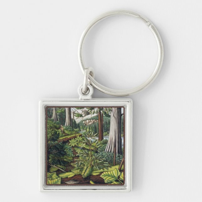 Llavero Souvenirs de Canadá Key Chain West Coast Canada (Frente)