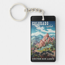 Llavero souvenirs de época de Colorado