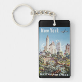 Llavero souvenirs de época de Nueva York