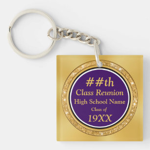 Llavero Souvenirs de reunión de secundaria, personalizado