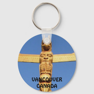 Llavero Souvenirs de Vancouver de la cadena de claves de V