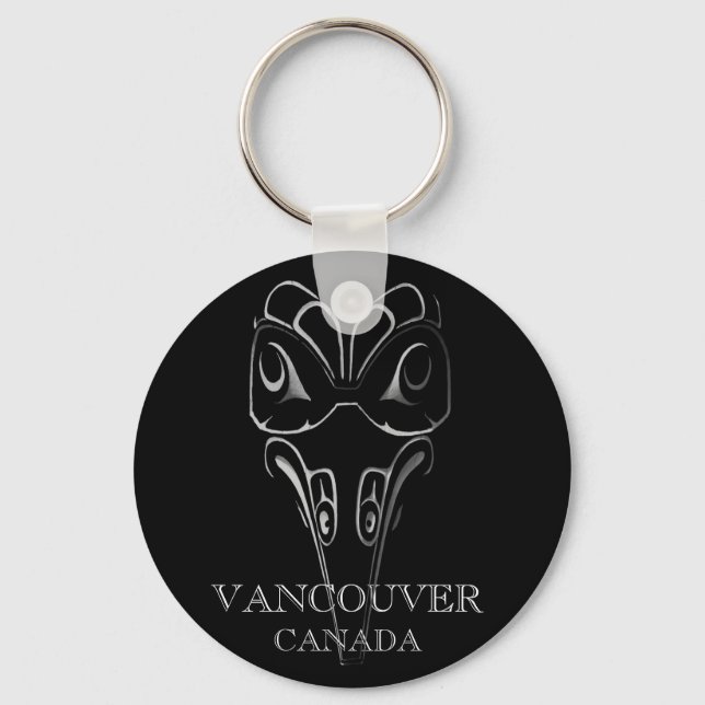 Llavero Souvenirs de Vancouver de la cadena de claves de V (Anverso)