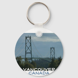 Llavero Souvenirs de Vancouver de la cadena de claves de V