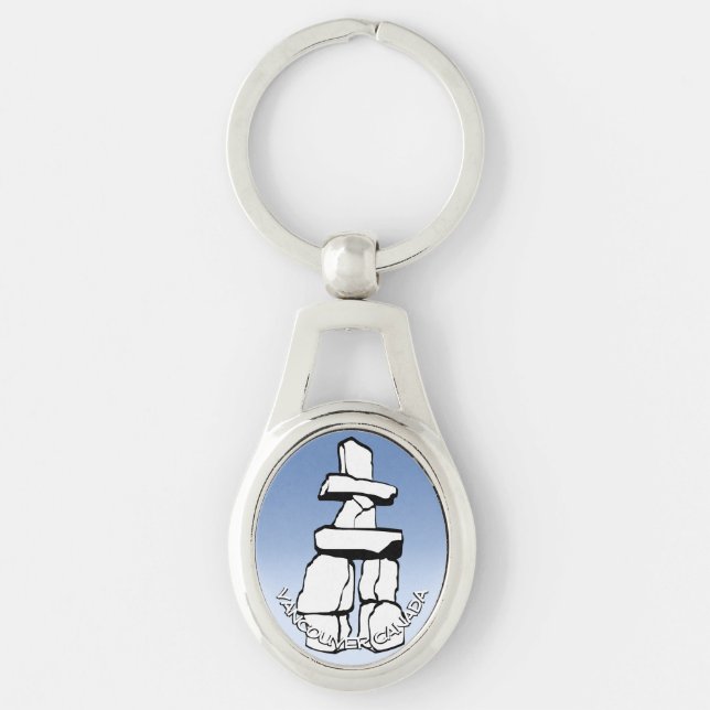 Llavero Souvenirs de Vancouver de la cadena de claves de V (Anverso)