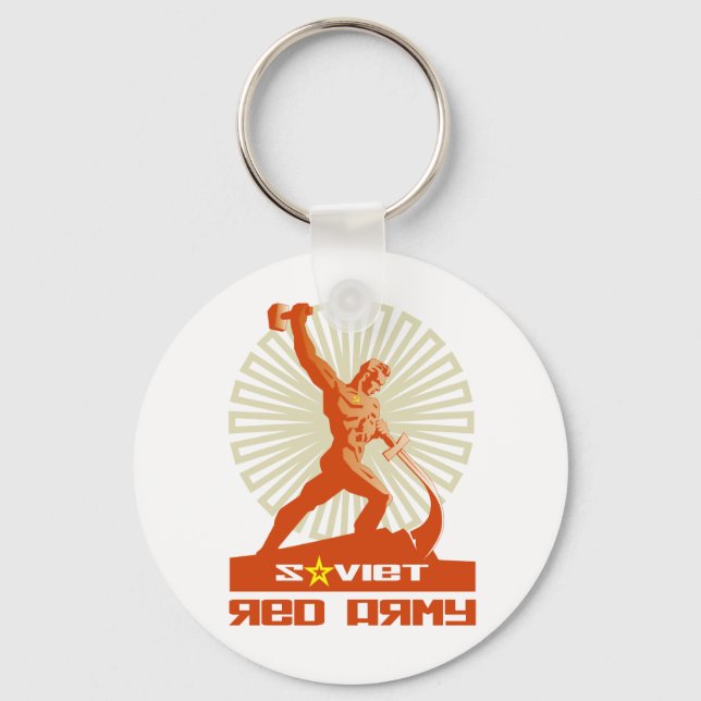 Llavero Soviet Red Army Sculpture (Anverso)