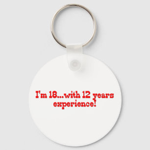 Llavero Soy 18 con 12 años de experiencia