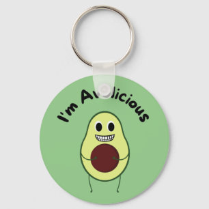 Llavero Soy Avolicious - Funny Fruit Pun