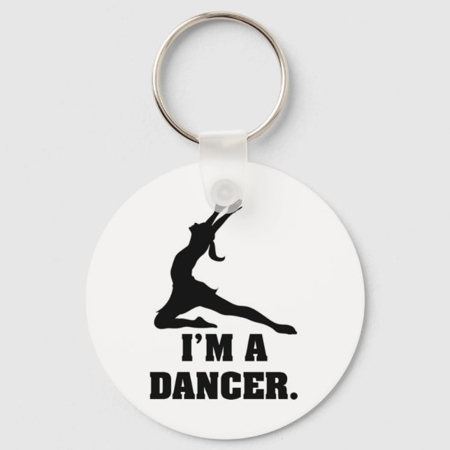 Llavero Soy bailarina (Anverso)