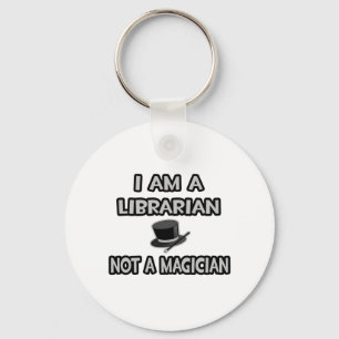 Llavero Soy Bibliotecario... No es un mago