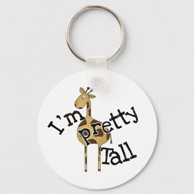Llavero Soy Bonito Tall Giraffe Keychain (Anverso)