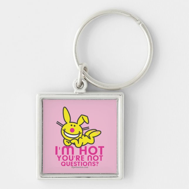 Llavero Soy caliente usted no soy (Frente)