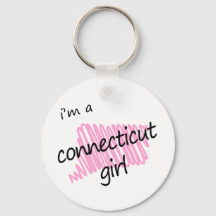 Llavero Soy Chica de Connecticut