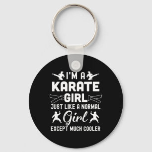 Llavero Soy Chicas de karate diseñan arte para mujeres Kar