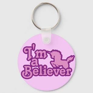 Llavero Soy creyente en Unicornios