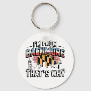 Llavero Soy De Baltimore Por Eso