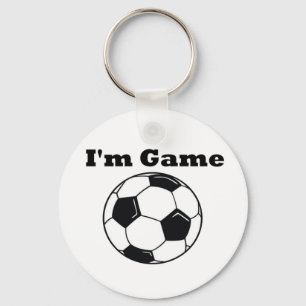 Llavero Soy de juego (fútbol/fútbol)