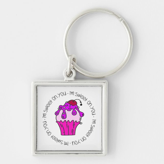 Llavero Soy dulce contigo Valentine (Frente)