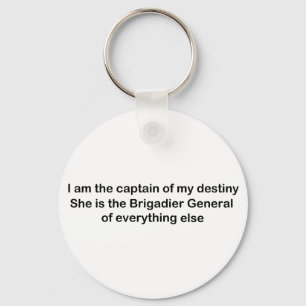 Llavero Soy el capitán de mi destino