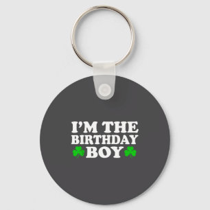 Llavero Soy el chico del cumpleaños irlandés día de San Pa
