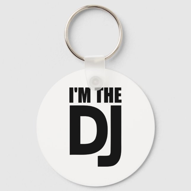 Llavero Soy el DJ (Anverso)