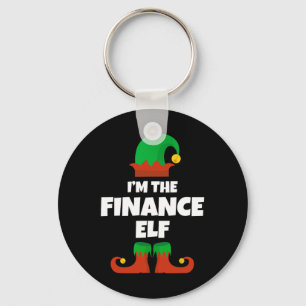 Llavero Soy El Elfo De Finanzas Familia Pajama Navidad Div