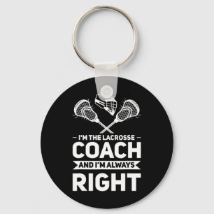Llavero Soy el entrenador Lacrosse Coach Lacrosse