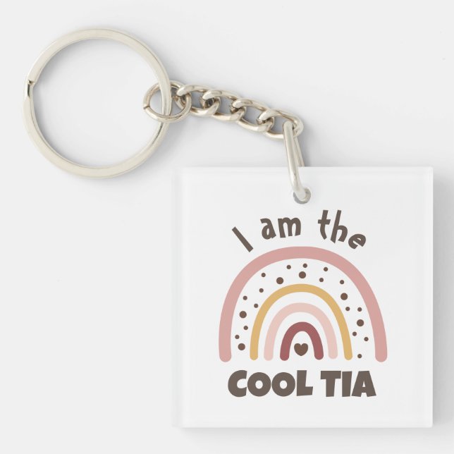 LLAVERO SOY EL GUAY TIA KEYCHAIN (Frente)